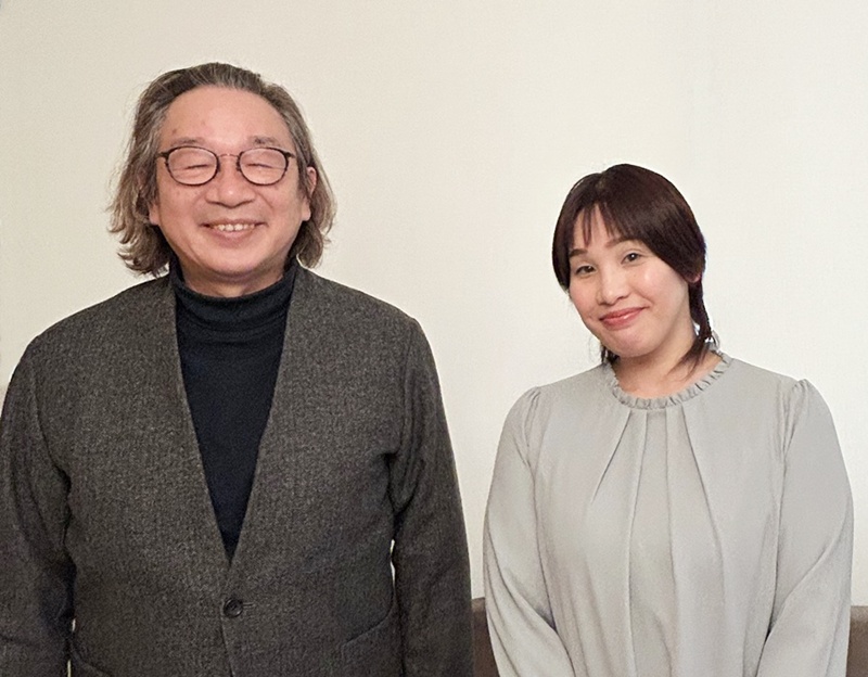 竹内嘉浩代表と大野香カウンセラー