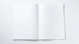 真っ白いノート