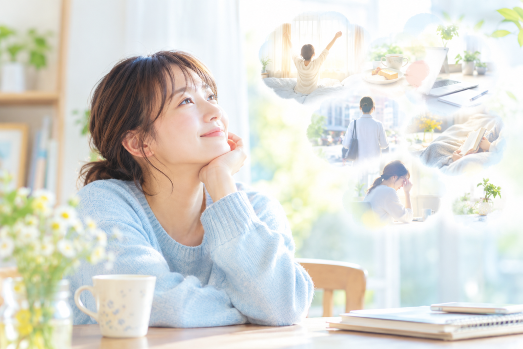 頑張ってる私